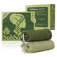 Esponja De Ducha Subsahara Authentic African Net, 2 Piezas