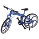 thumbnail image 3 of 1:10 Diecast Iron Alloy Model Sports Mountain Bicycle Handicraft Toy Azul, 3 of 5