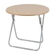 thumbnail image 2 of Mesa Comedor Plegable Redonda 60 CM Café Claro, 2 of 3