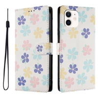 Foxdock Funda Tipo Cartera Para Iphone 12/12 Pro Con Soporte Y Correa – Diseño De Patrones Lindos