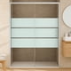 thumbnail image 2 of Mampara Ajustable De Ducha Style 140 160 Lineas Blancas (2 Hojas), 2 of 6