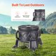thumbnail image 5 of Soplador VEVOR 1 HP IPX3 Impermeable para Inflable de Tubo de 18", 5 of 9