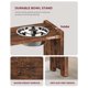 thumbnail image 5 of Comederos elevados Vantic ajustables color marrón rústico – tamaño pequeño, 5 of 7