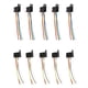thumbnail image 1 of 10x coche 12v 12 voltios dc 40a amp relé conector arnés 5 pin / 4 pin 5 alambre / 4, 1 of 5