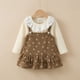 thumbnail image 2 of Vestido Manga Larga De Cotele Con Estampado Para Niñas Primavera Verano, 2 of 3