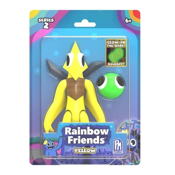 Figura de acción Rainbow Friends Yellow Bird Serie 2