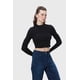 thumbnail image 2 of Polera Mujer Rib Negro - VIII, 2 of 4