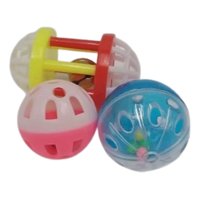 Genérico - Set 6 Juguete Interactivos Pelotas Sonido Gatos Lau