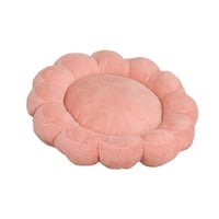 Ioensy - Cama Nido Suave Para Mascotas, Cómoda Y Bonita Con Pétalos Para Gatos, Para Cachorros, Gatitos Y Caniches, Color Rosa
