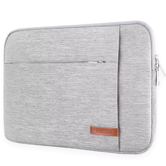 Funda para portátil Lacdo para MacBook Pro y más de 14 pulgadas, gris