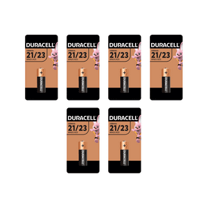 Pila Duracell Mn21, (6 Pilas, Dura Más)