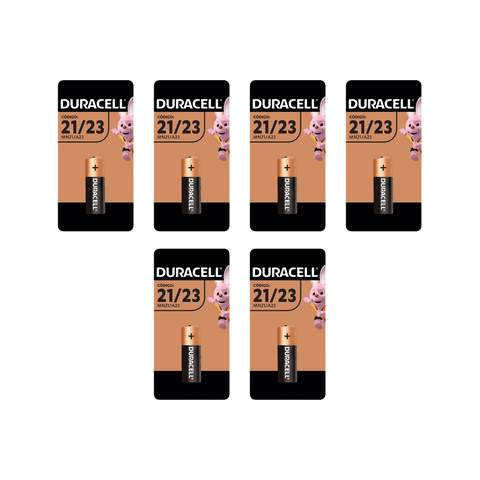 Pila Duracell Mn21, (6 Pilas, Dura Más)
