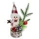 thumbnail image 1 of Mini Estatua De Muñeca De árbol De Navidad Artificial, Adornos Para El Hogar, Cocina Interior, Estilo A, 1 of 3
