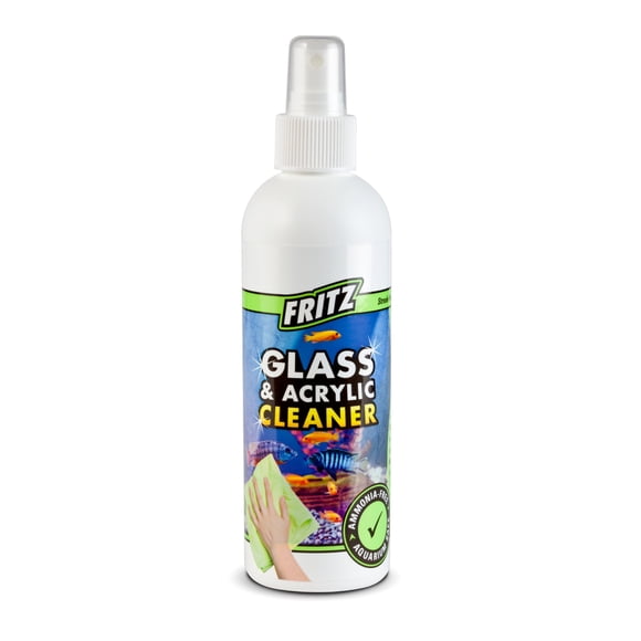 Spray limpiador de vidrio y acrílico para acuarios Fritz Aquatics, 240 ml