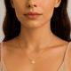 thumbnail image 2 of Collar en Acero Figura Mística Blanca, 2 of 2