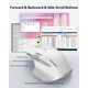thumbnail image 3 of Ratón inalámbrico TECKNET Bluetooth recargable blanco, 3 of 8