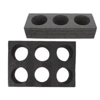 Magideal - 2 Piezas Tope De Comida Para Llevar Taza De Tope De Fijación Topeador De Herramientas De Embalaje A Prueba De Golpes Soporte De Café Para Tiendas De R