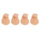 thumbnail image 5 of 2 pares de protectores de juanetes de dedo del pie peque?o Separador de protector de gel de dedo peque?o sin orificio, 5 of 5