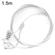 thumbnail image 3 of Candado de cable combinado para portátiles y otros equipos, contraseña de cuatro dígitos, seguridad antirrobo universal para portátiles., 3 of 8