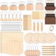 thumbnail image 1 of Kit 100 Piezas Materiales de Madera para Grabado Láser Briwooody, 1 of 3