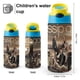 thumbnail image 2 of Gossip Girl Botella de Agua con Tapa Pop Top de Un Toque, Acero Inoxidable, a Prueba de Fugas, para Deportes, Botella Infantil azul 12 oz, 2 of 6
