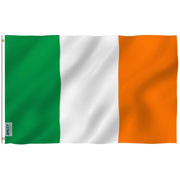 Bandera Anley Fly Breeze Ireland, 90 x 150 cm, poliéster