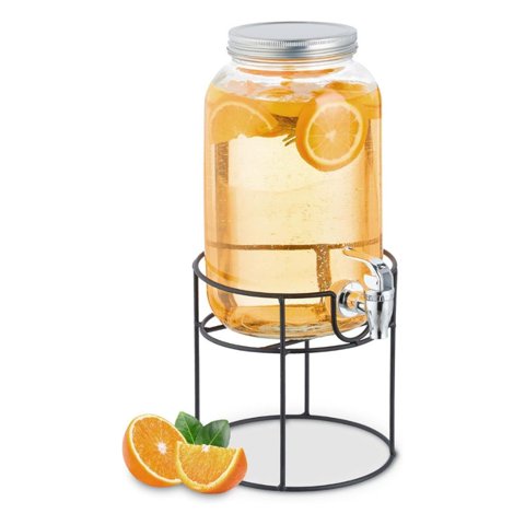 Click Ventas - Dispensador Jugos Bebidas Vidrio Vintage Base