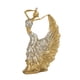 thumbnail image 1 of Figura De Bailarina De Pavo Real, Escultura De Baile De Resina Para Dormitorio, Regalo Del Día De La Madre, Dorado, 1 of 5