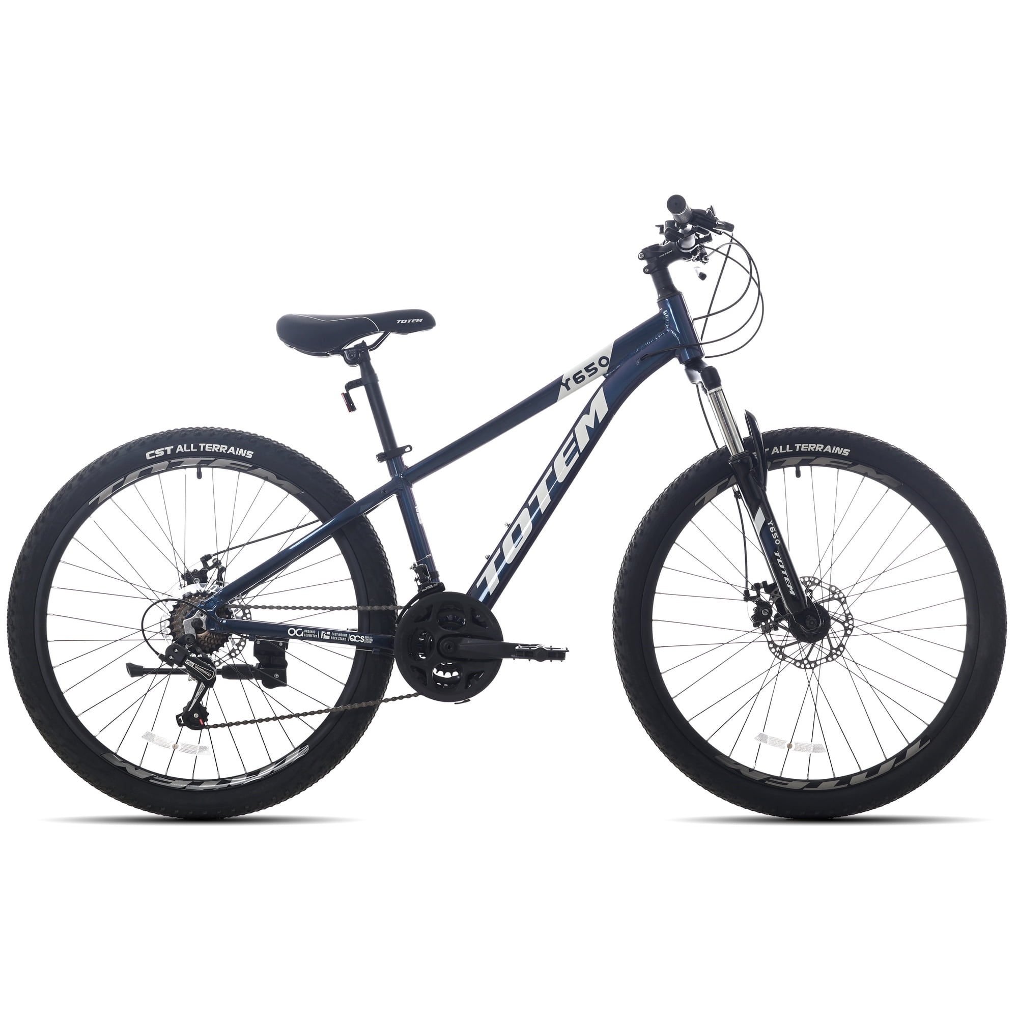 Bicicleta Totem Mtb Aro 26 Modelo Y650 Azul Blanco