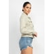 thumbnail image 2 of Chaqueta CCwholesalesclothings Tweed A Cuadros Con Botones Sage, 2 of 5