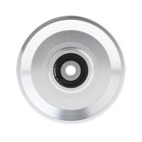 Ioensy - Rodamiento Polea Rueda Gimnasio Accesorio Universal Para Máquina De Cable Equipo De Gimnasio 110 Mm Plata