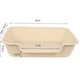 thumbnail image 5 of Caja de arena Blaucasa 61 cm x 51 cm, pack de 2, ABS, color arena, 5 of 8