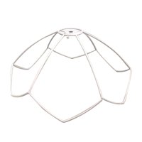 Magideal - Pantalla De Lámpara, Marco De Anillo, Jaula De Alambre, Pantallas De Lámpara, Soportes Prácticos Diy, Cubierta De Luz, Jaula De Lámpara Vintage, Prote