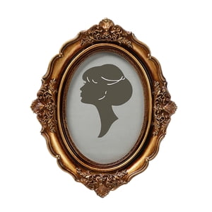 Bothyi - Marco De Fotos Vintage Elegante Galería De Fotos Arte Para Pared Mesa Decoración Del Hogar Bronce 7 Pulgadas