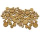 thumbnail image 3 of 100 piezas de madera de pino natural rebanadas diy wedding decoración del hogar de navidad, 3 of 5