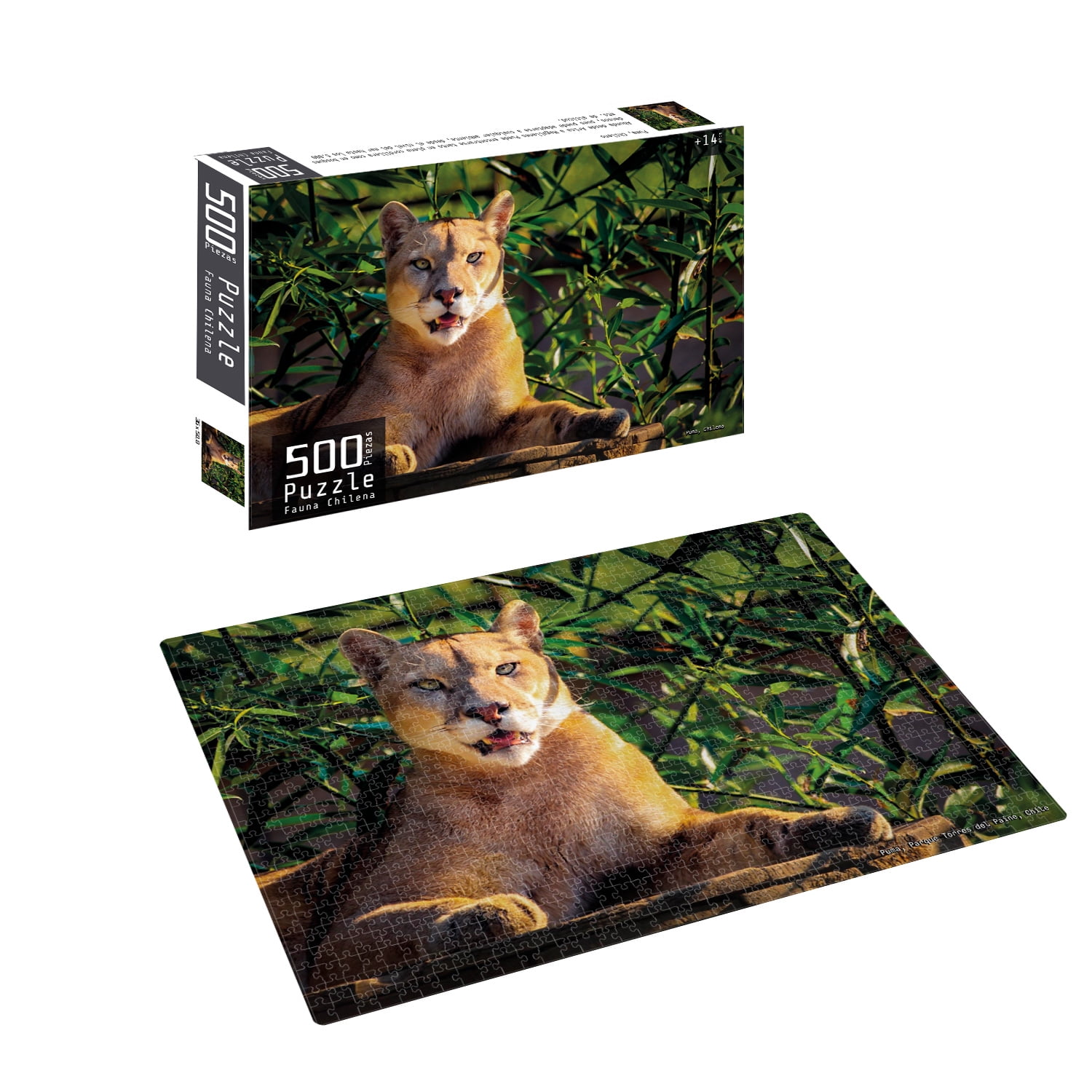 Nobel Gift - Puzzle 500 Piezas Fauna Chilena Puma