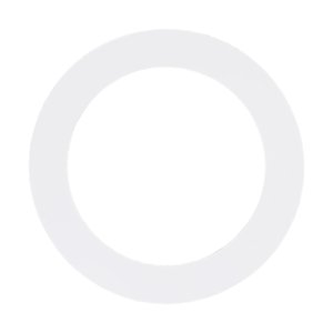 Magideal - Anillo Protector De Orificio De Puerto Inferior De Bombo, Accesorios De Tambor, Anillo Protector De Almohadilla Antideslizante Profesional Práctico Y Blanco