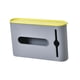 thumbnail image 4 of Dispensador de bolsas de basura, organizador de bolsas de la compra, ahorro de espacio, caja de almacenamiento para bolsas de basura, práctico organiz Gris, 4 of 5