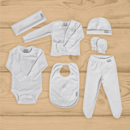 Dgu - Set Ajuar Recien Nacido Niño Papo