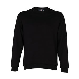 T-World - Polerón Basic 65% Algodón Manga Larga Unisex Negro