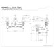 thumbnail image 2 of Grifo de baño Kingston Brass KS4467PL, ancho, 20-40 cm, 2 of 2
