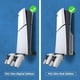 thumbnail image 2 of PS5 Slim Wall Mount, PS5 Slim Stand With 2 Removable Controllers Holders, Sturdy Floating Your New PS5 On Wall With Screw Fixing, PS5 Wall Mount Kit Behind TV, PS5 Slim Gaming Shelf For Wall-Negro, 2 of 8