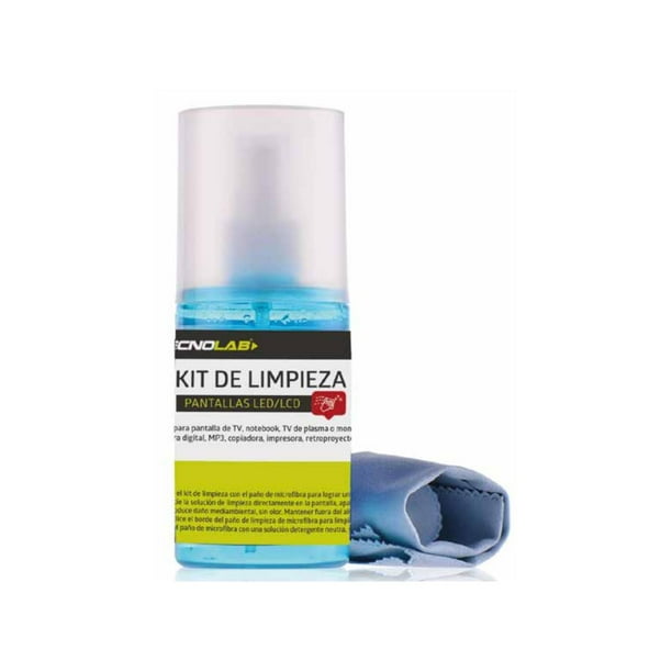 Kit De Limpieza De Pantallas 200ml Paño Microfibra