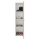 thumbnail image 2 of Closet 1 Puerta Con Espejo 170x40x40,2 Cm Cafe Y Blanco, 2 of 7