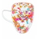 thumbnail image 2 of Taza vintage mug de vidrio doble pared 310ml cafe flores, 2 of 3