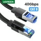 thumbnail image 1 of Cable De Red 10m Cat8 F/ftp (40gbps) Trenzado Negro Nw153, 1 of 3