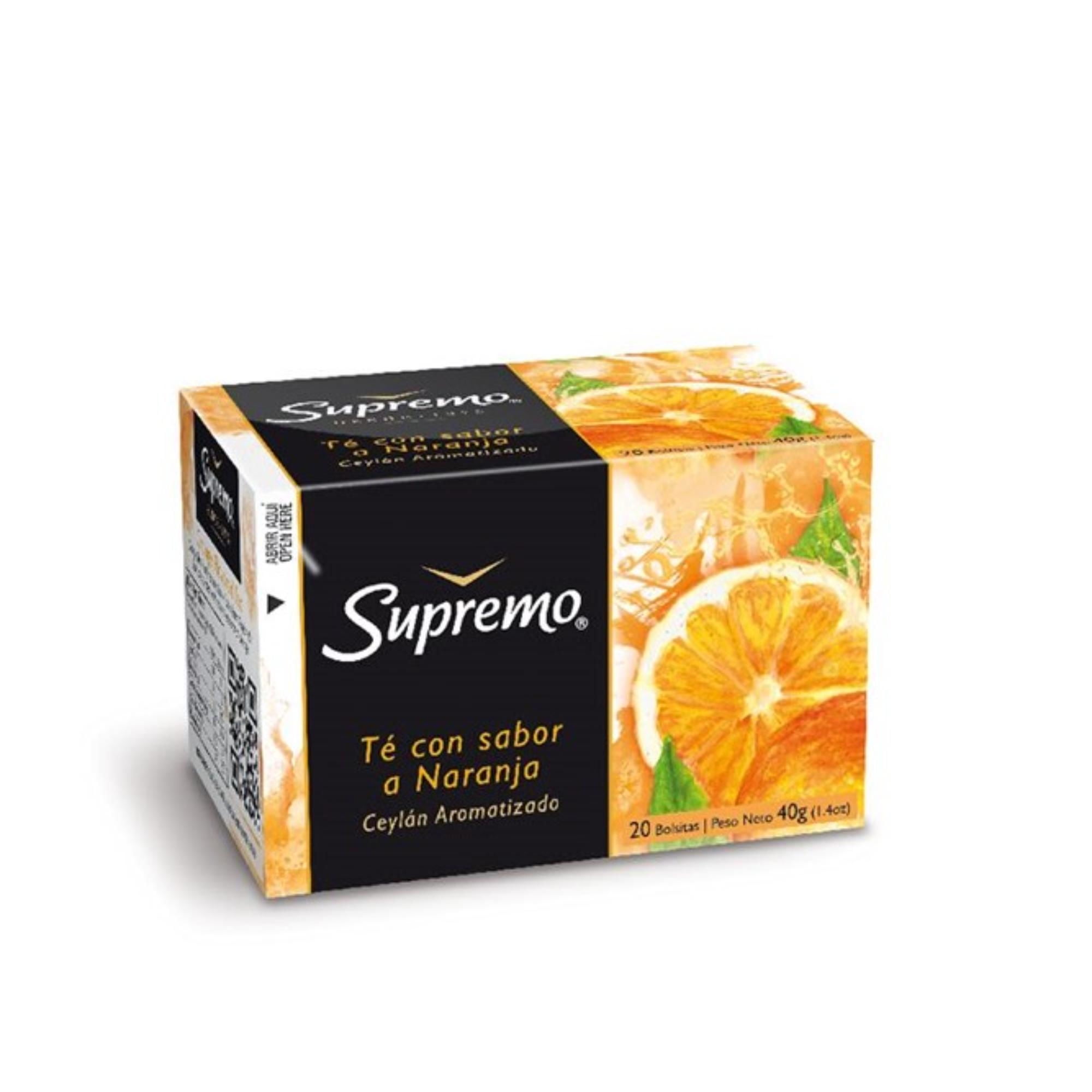 Té Naranja Imperial Caja 20 Un Supremo