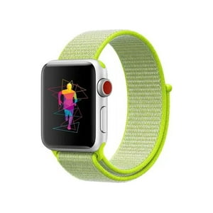 Genérico - Correa Nylon Compatible Iwatch Apple Watch 38/40/41Mm Verde