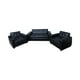 thumbnail image 1 of Juego De Living Ecocuero Negro, 1 of 3