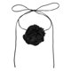 thumbnail image 1 of Collares de Flores Uxcell para Mujeres, Collares Ajustables de Flores de Terciopelo Grandes Accesorios para Mujeres Boda Fiesta de Graduación, Negro, 1 of 6